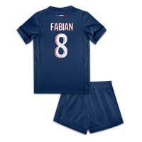 Dětský fotbalový dres Paris Saint-Germain Fabian Ruiz #8 2024-25 Domácí Krátký Rukáv (+ trenýrky)